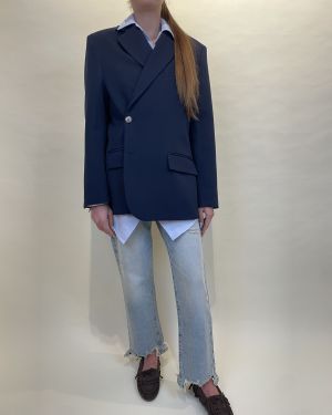 Blazer doppia chiusura blu ViCOLO