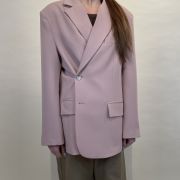 Blazer doppia chiusura rosa ViCOLO