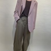 Blazer doppia chiusura rosa ViCOLO