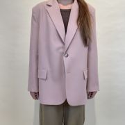 Blazer doppia chiusura rosa ViCOLO