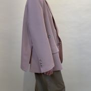 Blazer doppia chiusura rosa ViCOLO