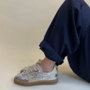 Sneaker Club argento laminate Moaconcept