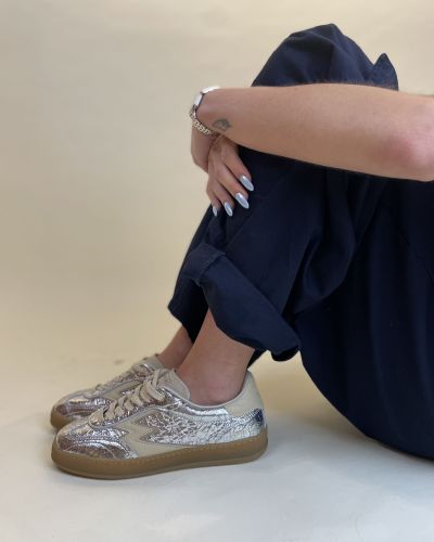 Sneaker Club argento laminate Moaconcept