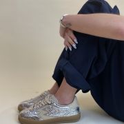 Sneaker Club argento laminate Moaconcept