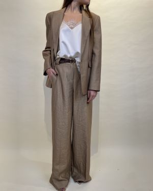 Pantalone palazzo con elastico Tensione in