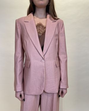 Blazer monopetto sfiancato Tensione in