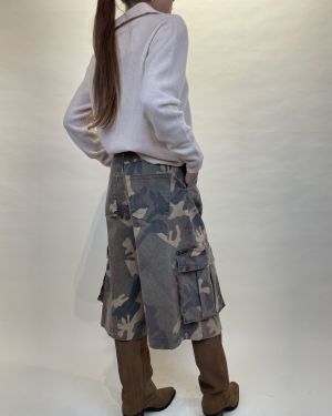 Bermuda camouflage cargo Tensione in