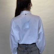 Camicia bianca con strass Dixie