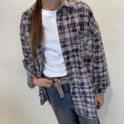 Camicia check con cabochon ViCOLO
