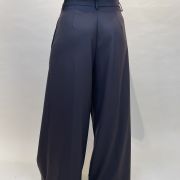 Pantalone palazzo con pinces moro Souvenir