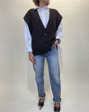 Cardigan scollo a V moro ViCOLO