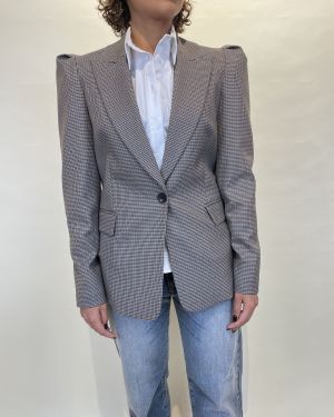 Blazer fantasia pied de poule ViCOLO