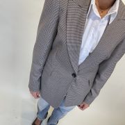 Blazer fantasia pied de poule ViCOLO