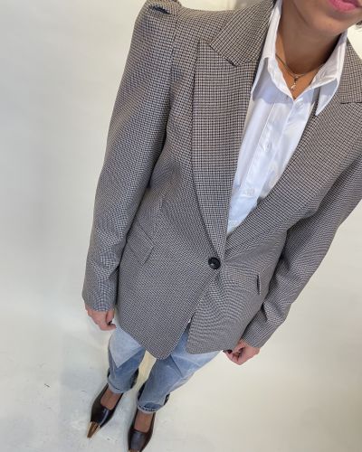 Blazer fantasia pied de poule ViCOLO