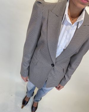 Blazer fantasia pied de poule ViCOLO