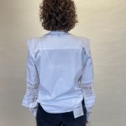 Camicia con pizzo e volant Souvenir