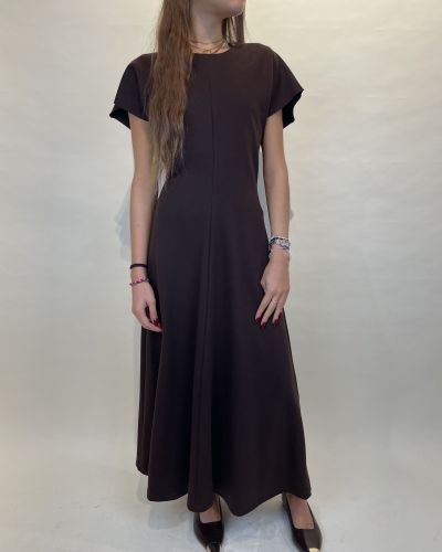 Abito midi con maniche corte Dixie