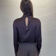 Blusa in viscosa fondente Souvenir
