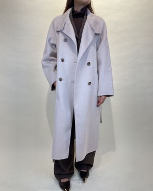 Cappotto doppiopetto collo alto ViCOLO