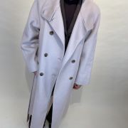 Cappotto doppiopetto collo alto ViCOLO