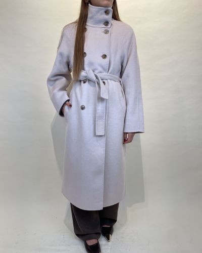 Cappotto doppiopetto collo alto ViCOLO
