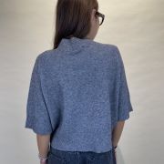 Lupetto manica corta grigio Kontatto
