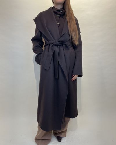 Cappotto con maxi scialle ViCOLO