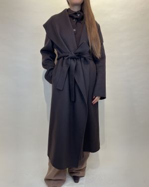 Cappotto con maxi scialle ViCOLO