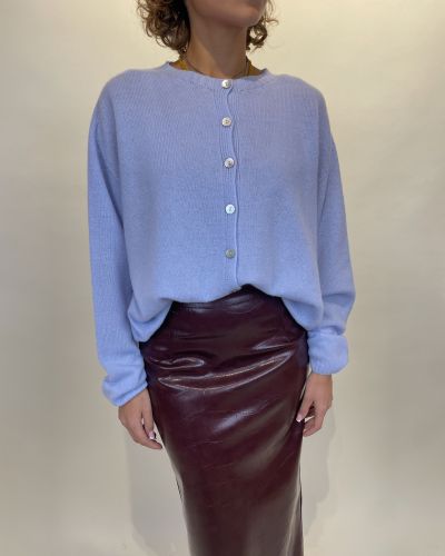 Cardigan in pura lana Kontatto