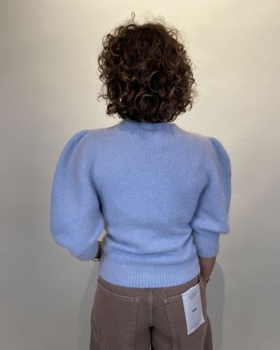 Maglia in alpaca manica a sbuffo Kontatto