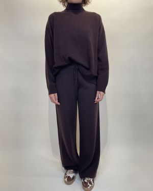 Maglia a collo alto cratere in lana Souvenir
